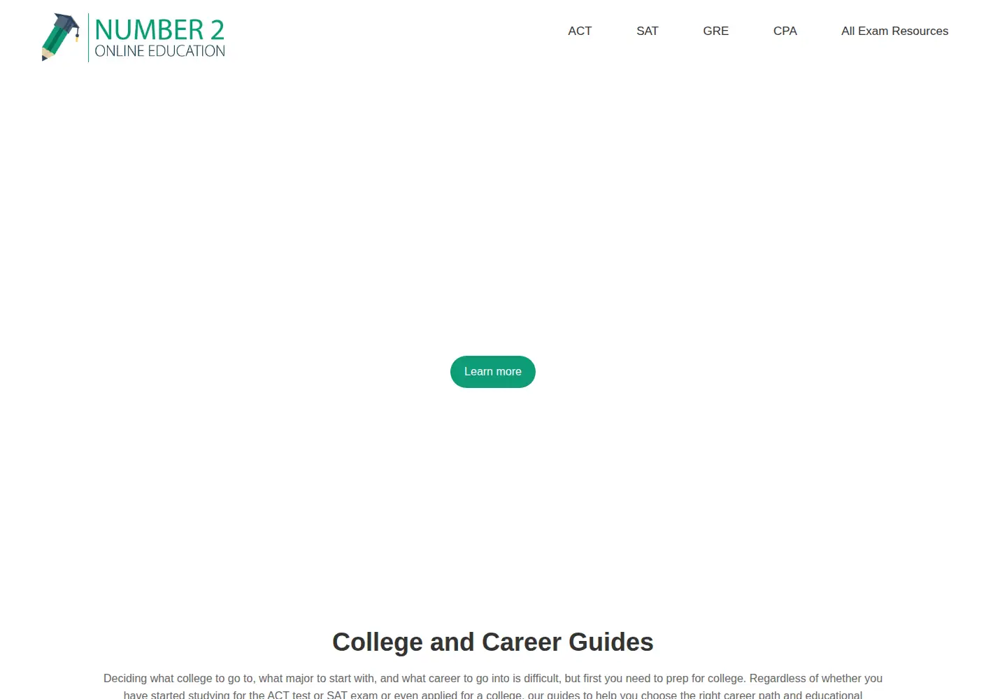 Screenshot of number2.com