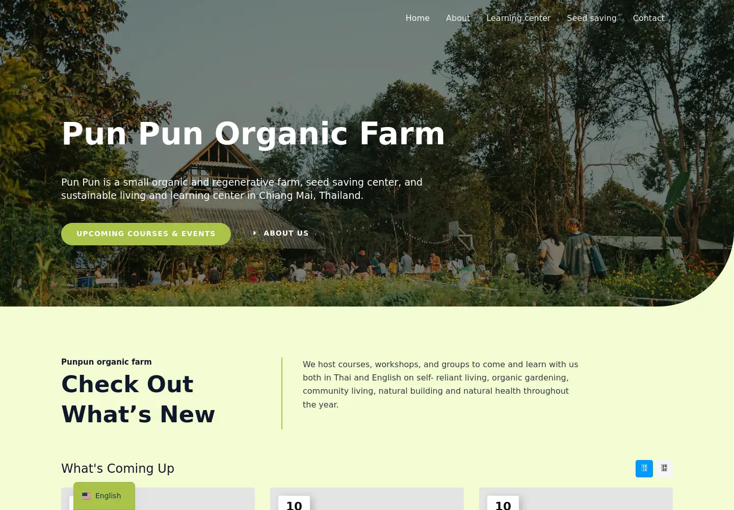 Screenshot of punpunthailand.org