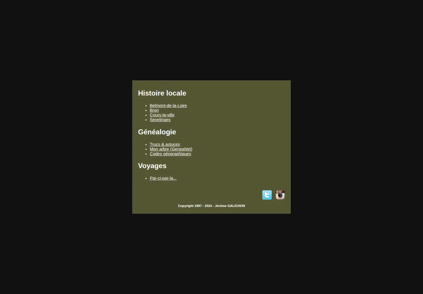 Screenshot of galichon.com