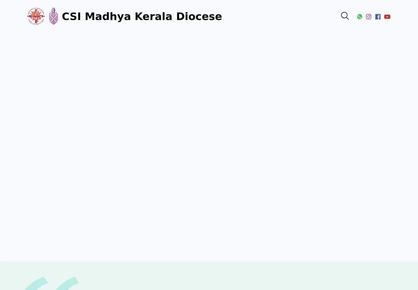 Screenshot of csimadhyakeraladiocese.org