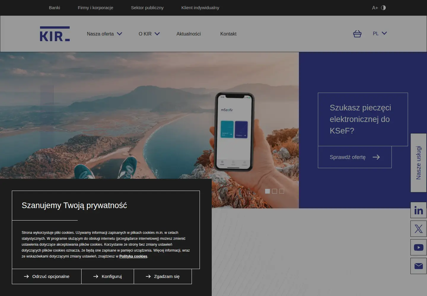 Screenshot of kir.pl