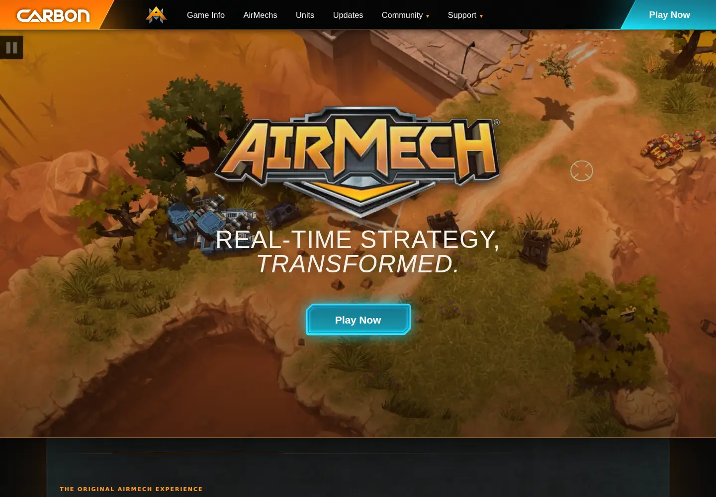 Screenshot of carbongames.com