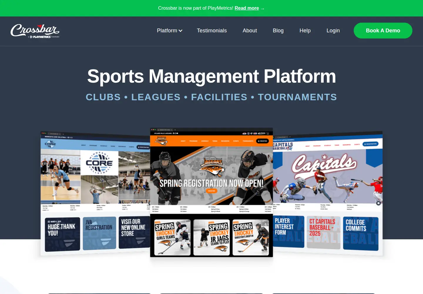 Screenshot of crossbar.org