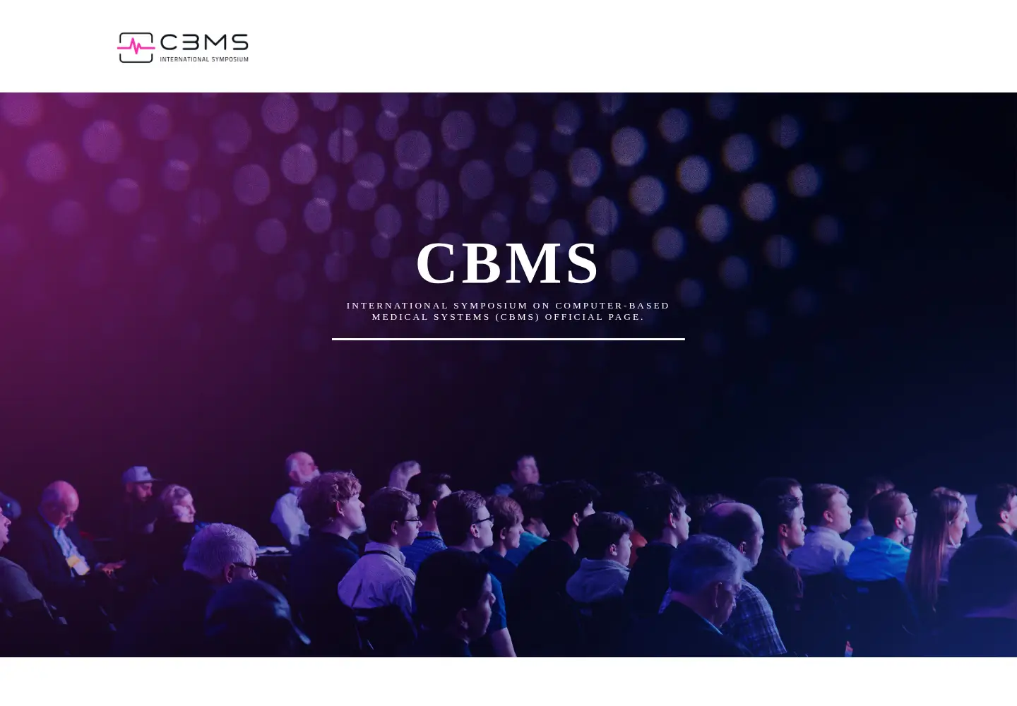 Screenshot of cbms-conference.org
