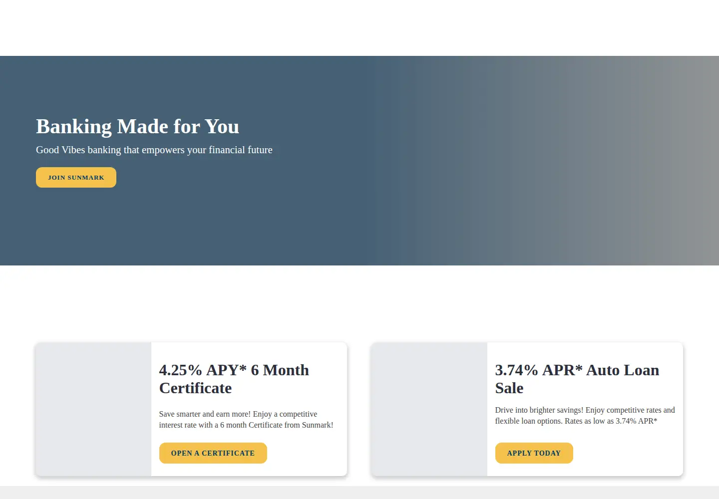 Screenshot of sunmark.org