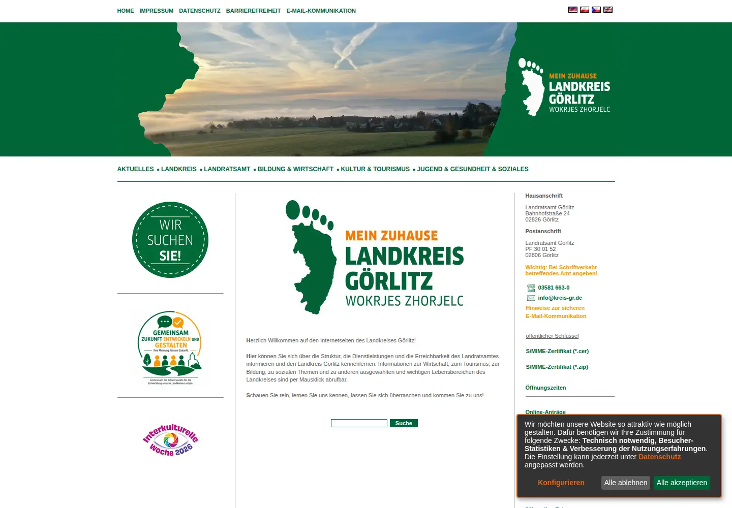 Screenshot of kreis-goerlitz.de