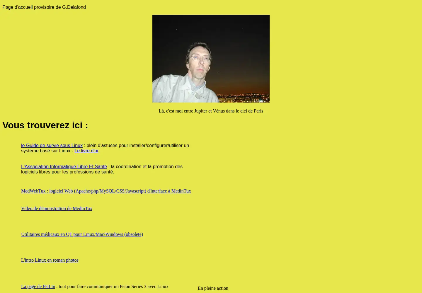 Screenshot of delafond.org