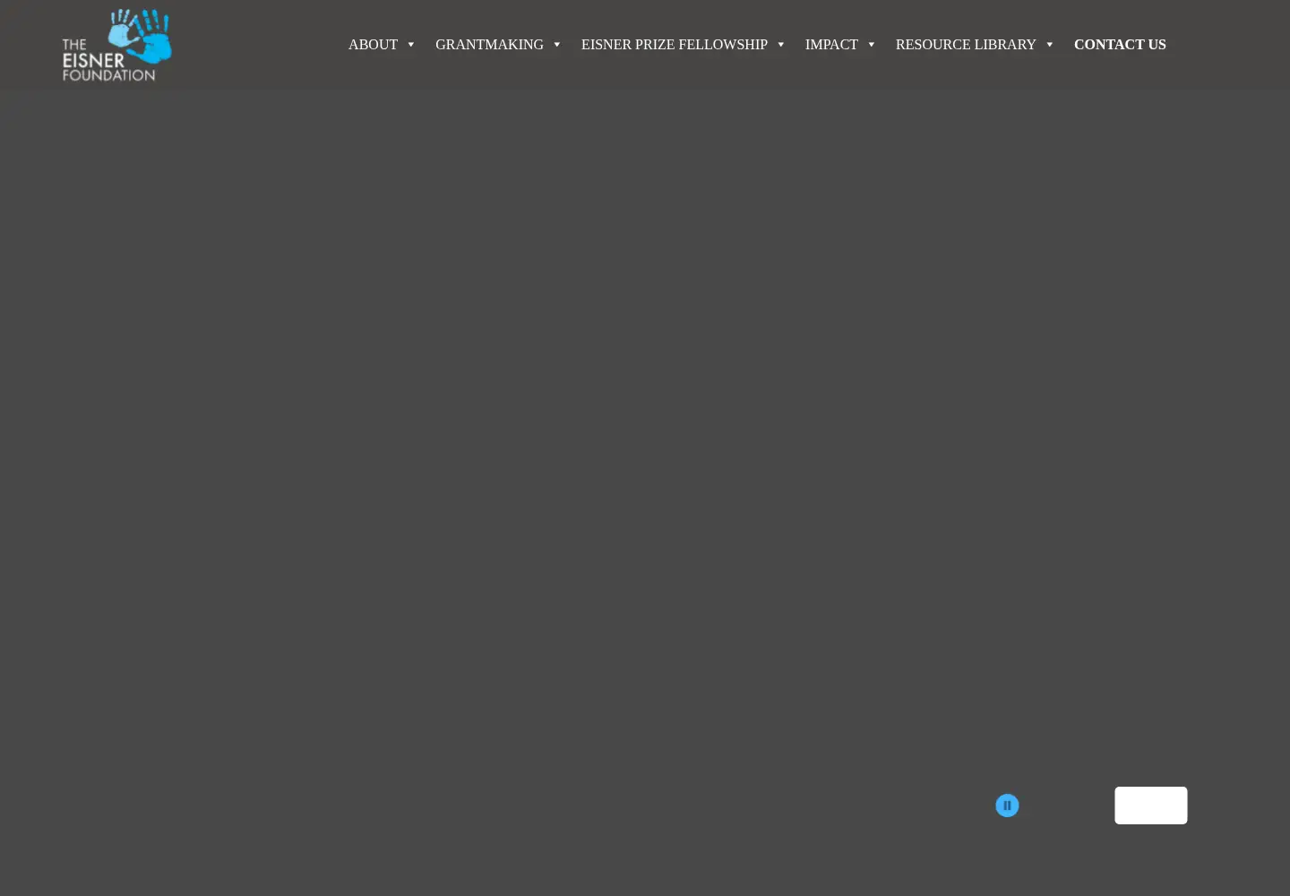 Screenshot of eisnerfoundation.org
