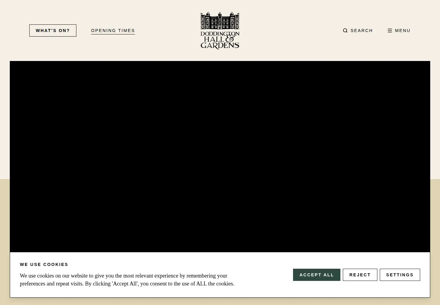 Screenshot of doddingtonhall.com