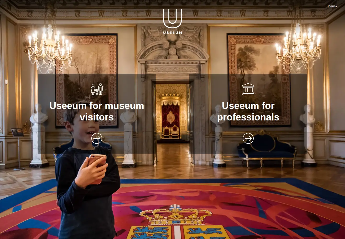 Screenshot of useeum.com