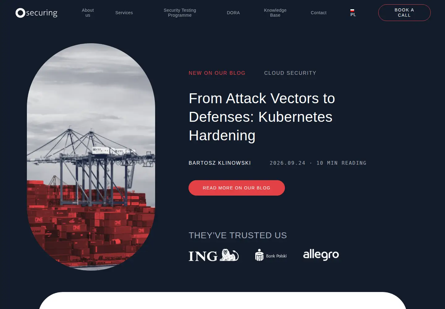 Screenshot of securing.pl