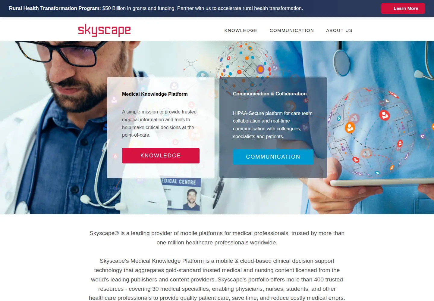 Screenshot of skyscape.com
