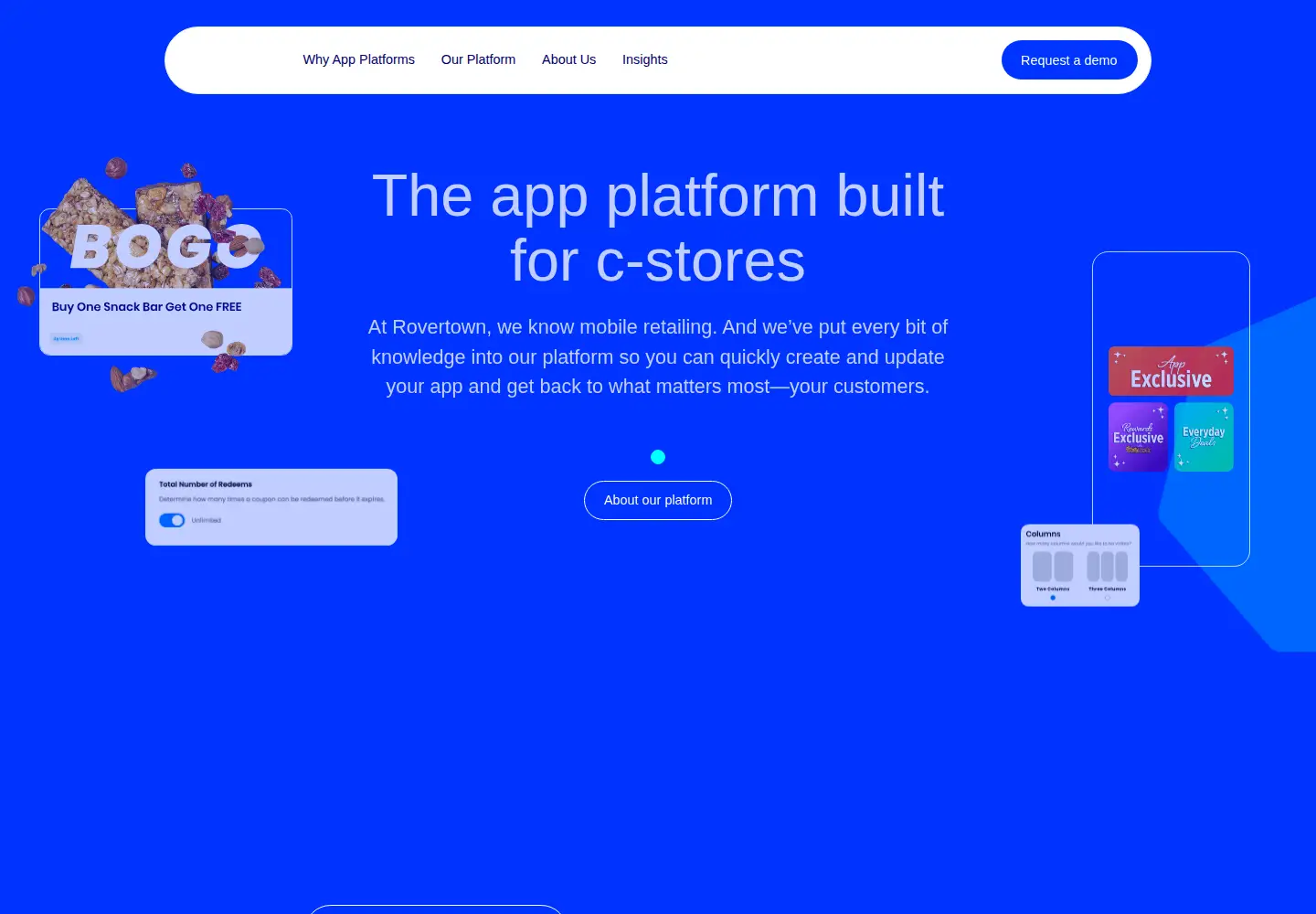 Screenshot of rovertown.com