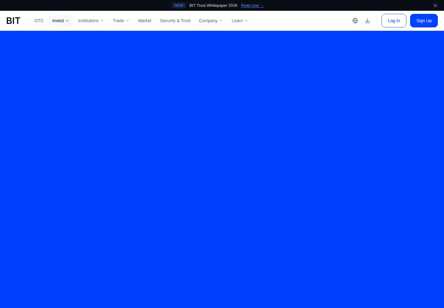 Screenshot of matrixport.com