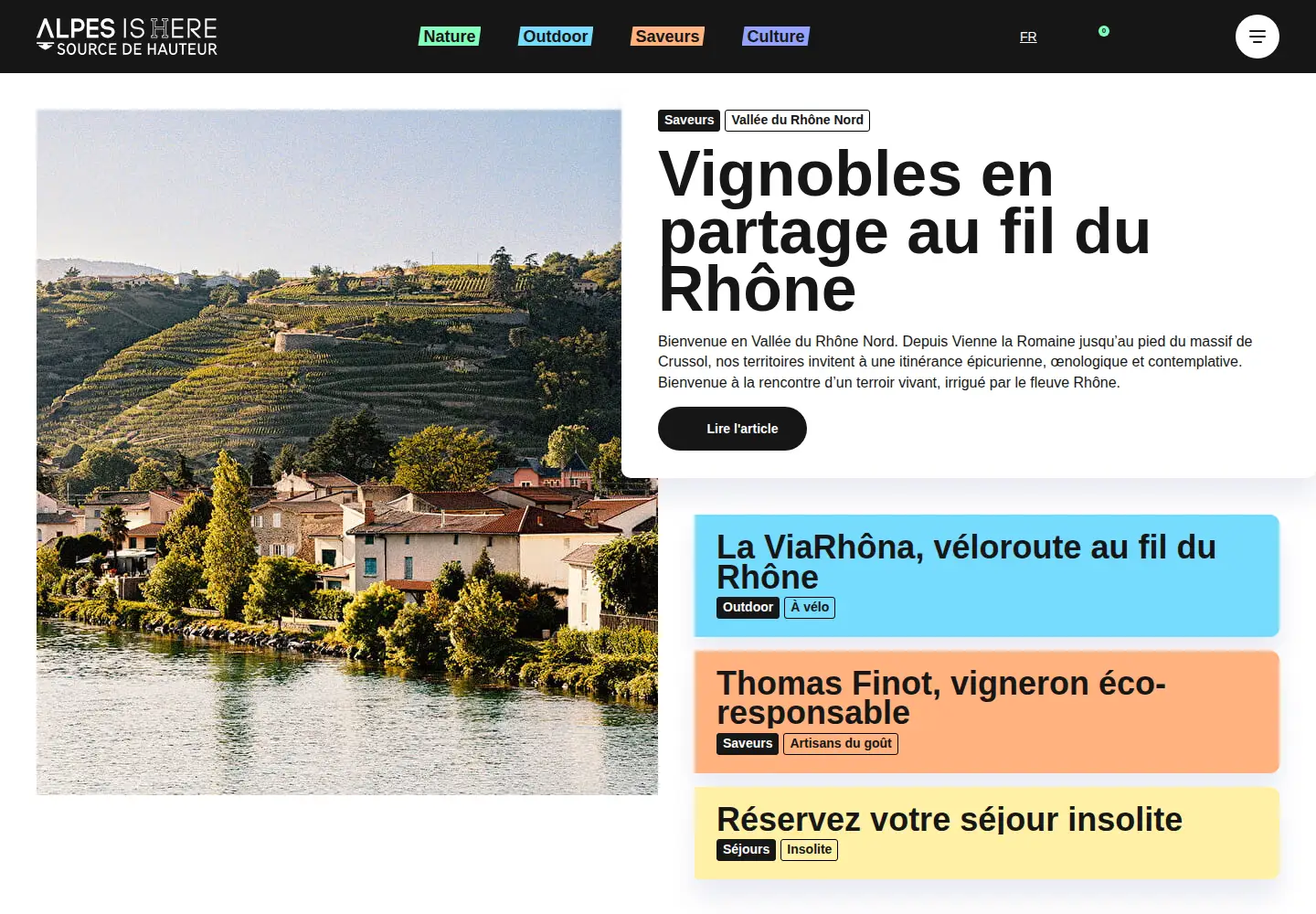 Screenshot of alpes-isere.com