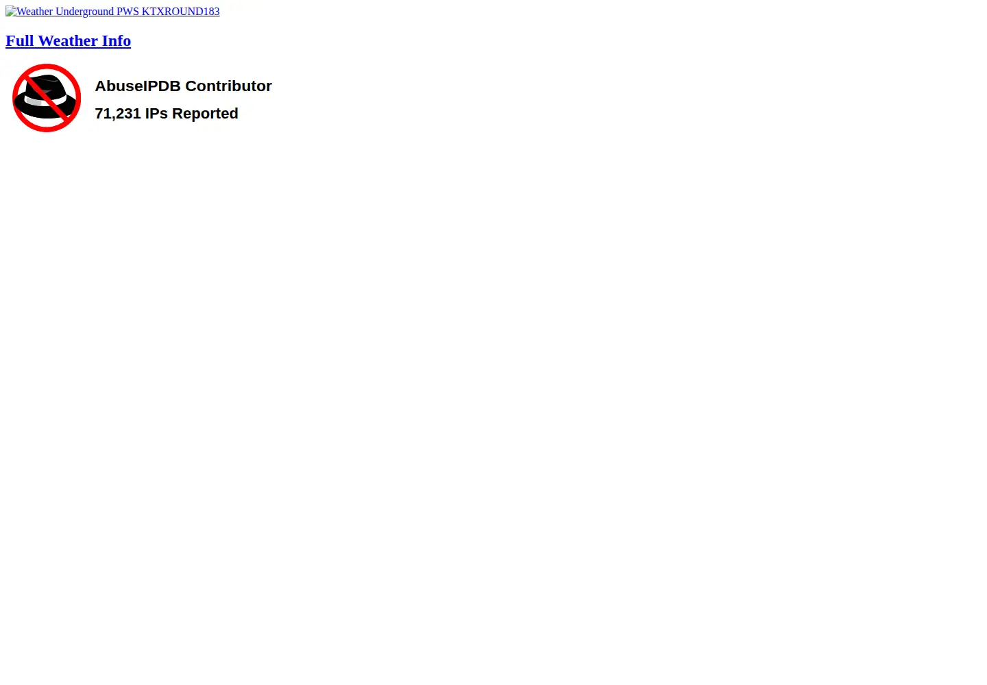Captured homepage of lerctr.org in the current scan