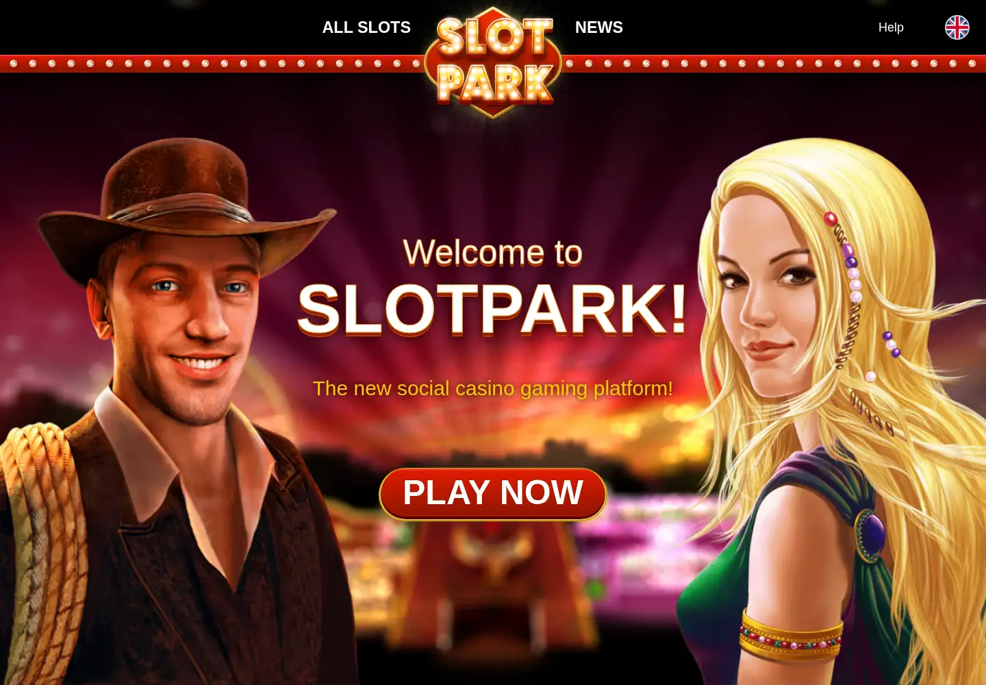 Screenshot of slotpark.com