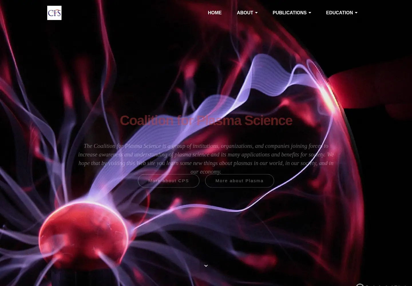 Screenshot of plasmacoalition.org