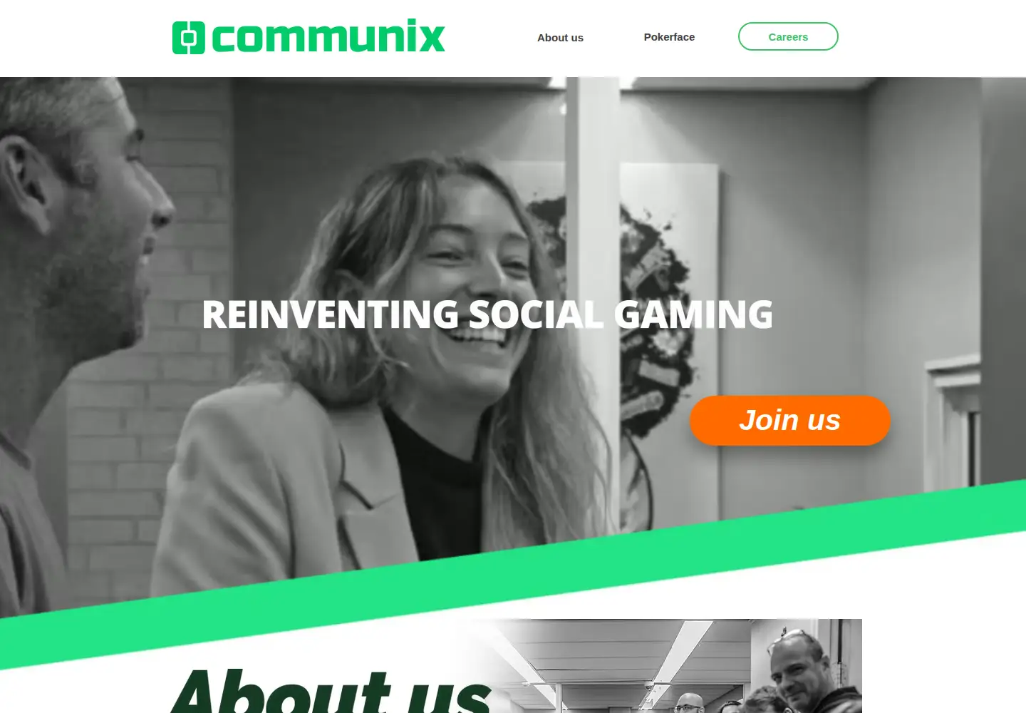 Screenshot of getcomunix.com