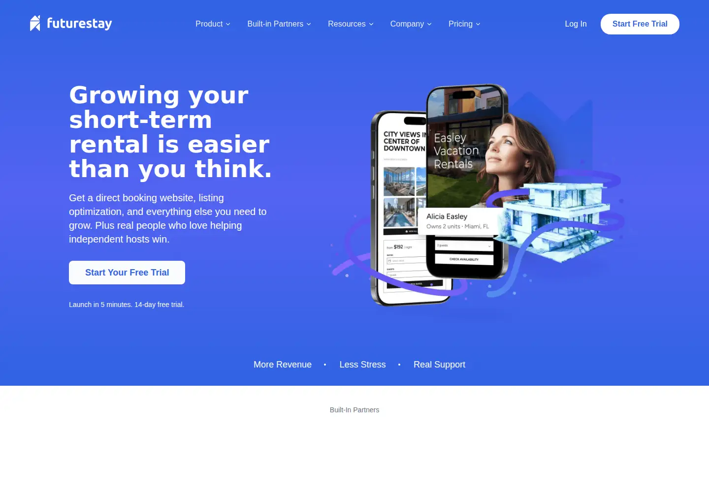 Screenshot of futurestay.com