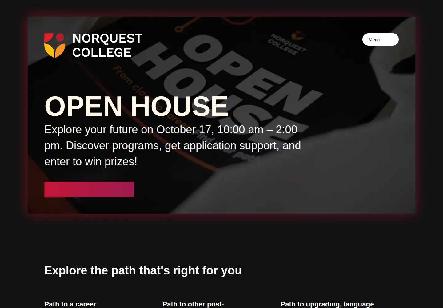 Screenshot of norquest.ca