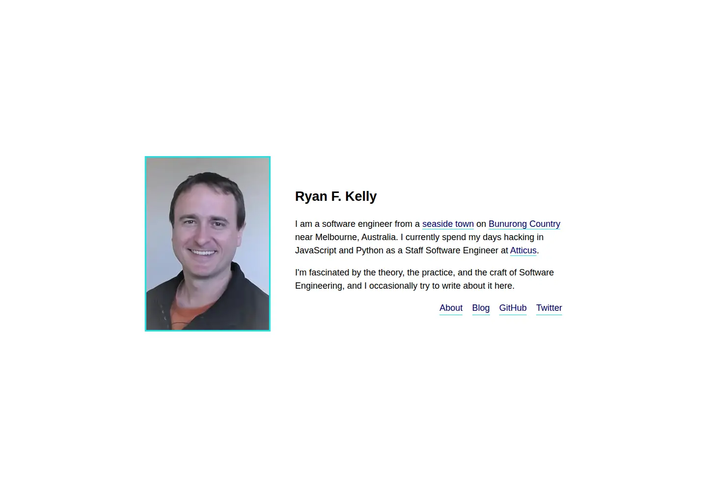 Captured homepage of rfk.id.au in the current scan