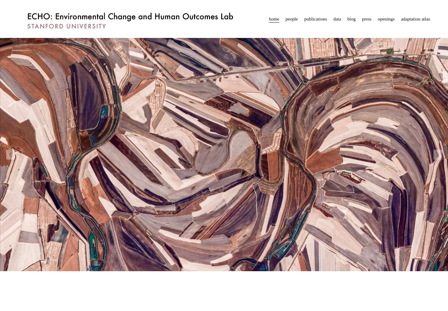 Screenshot of stanfordecholab.com