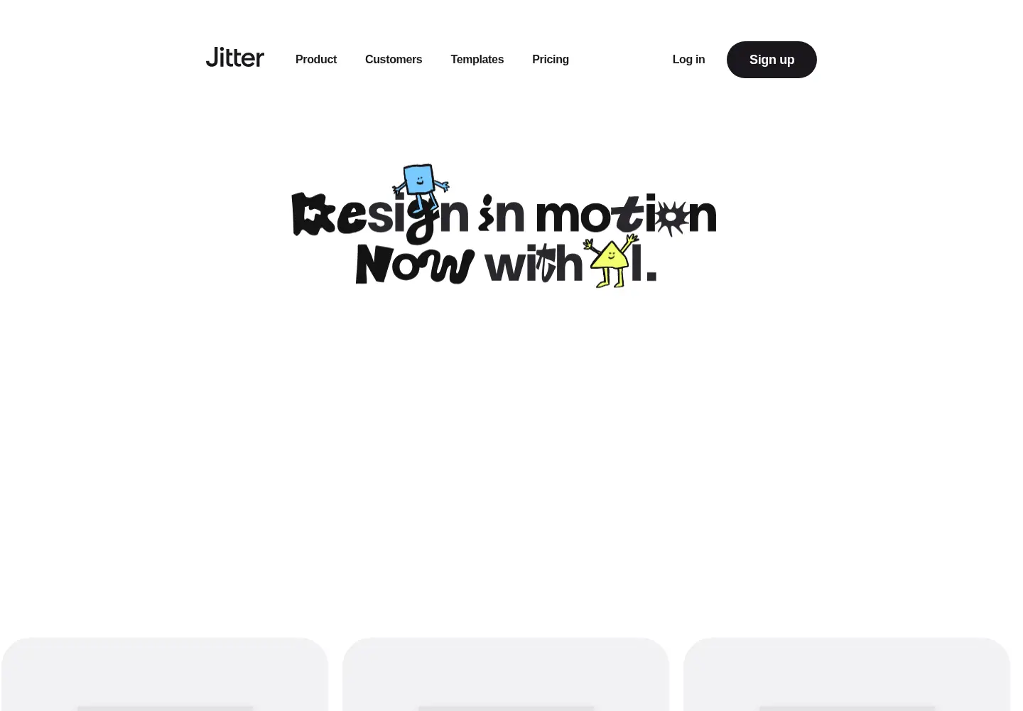 Screenshot of jitter.video