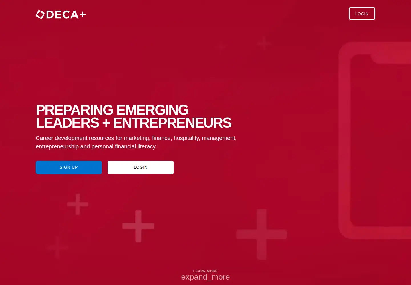 Screenshot of decaplus.org