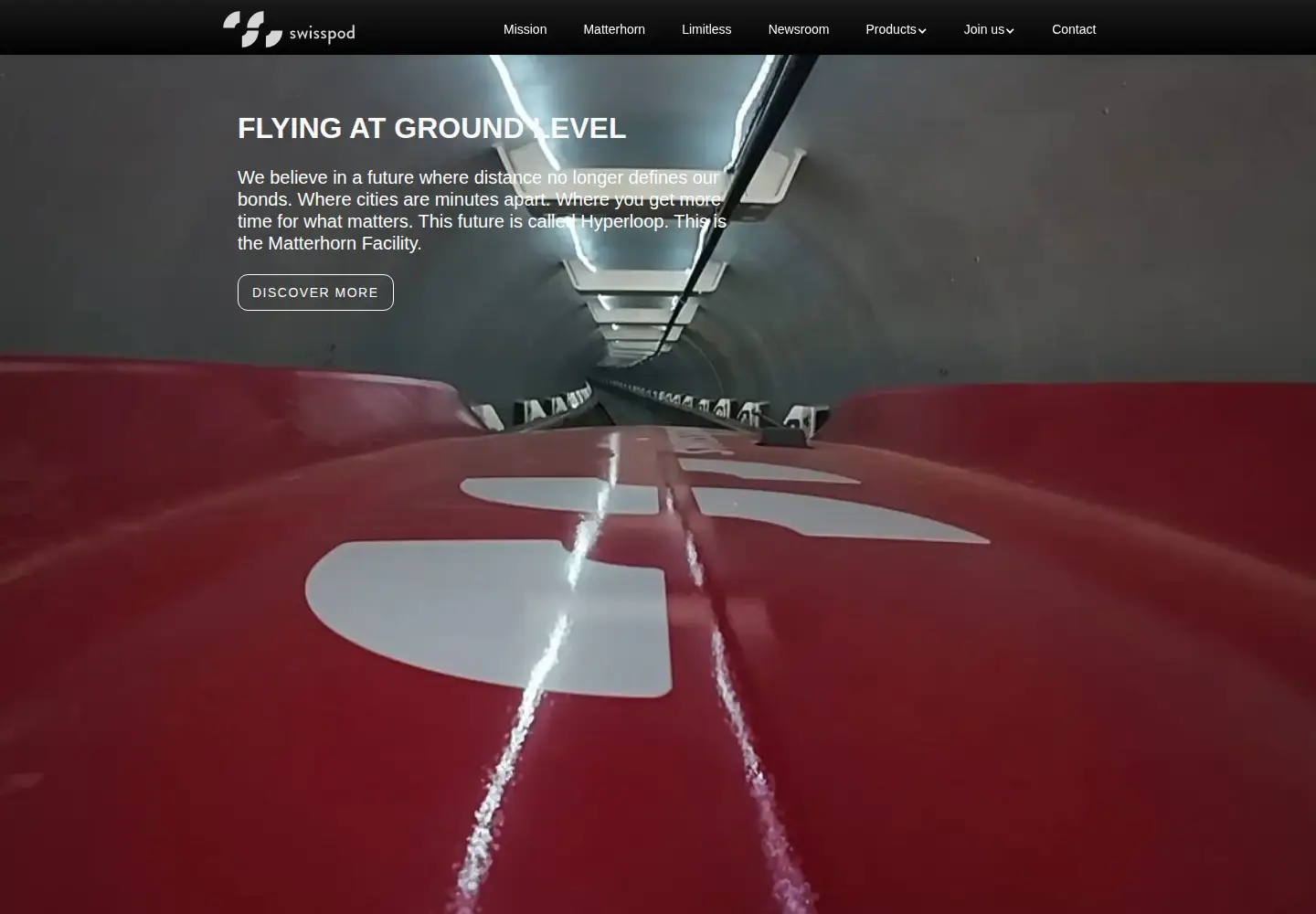 Screenshot of swisspod.com