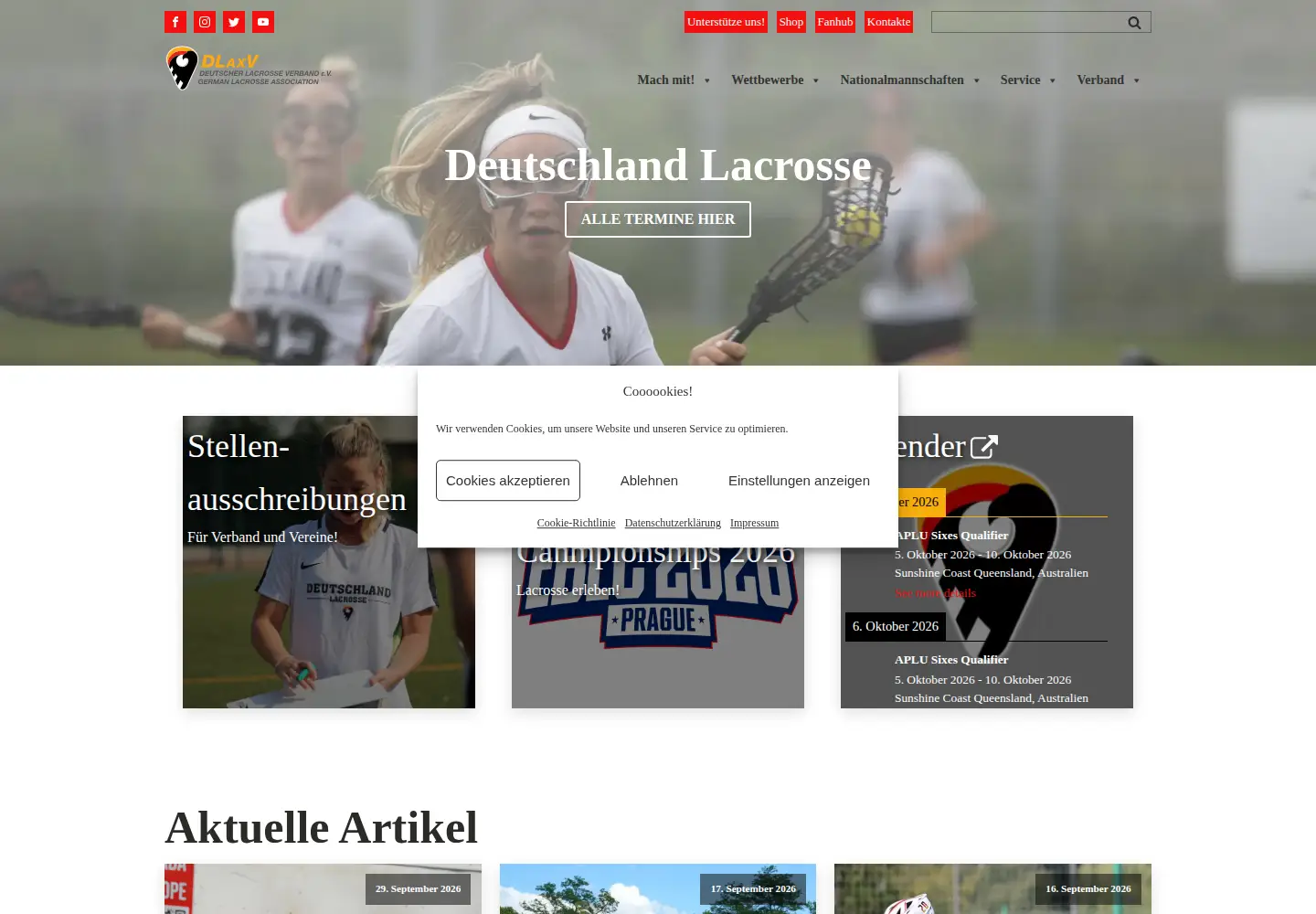 Screenshot of dlaxv.de