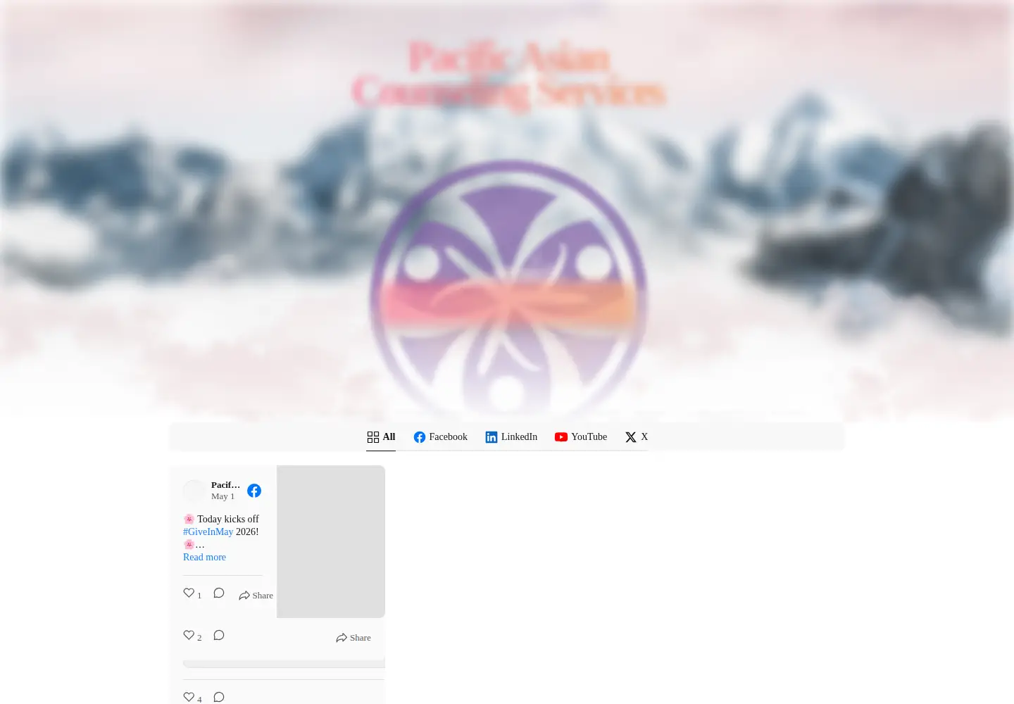 Screenshot of pacsla.org