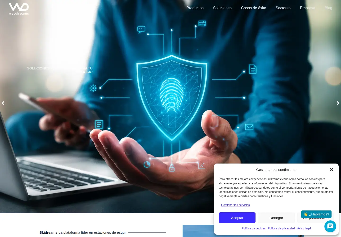 Screenshot of wdreams.com