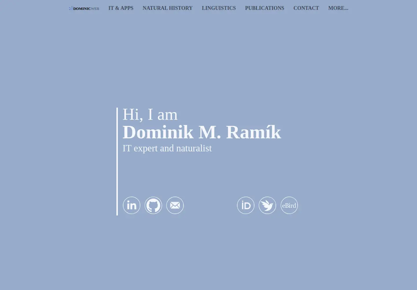 Screenshot of dominicweb.eu