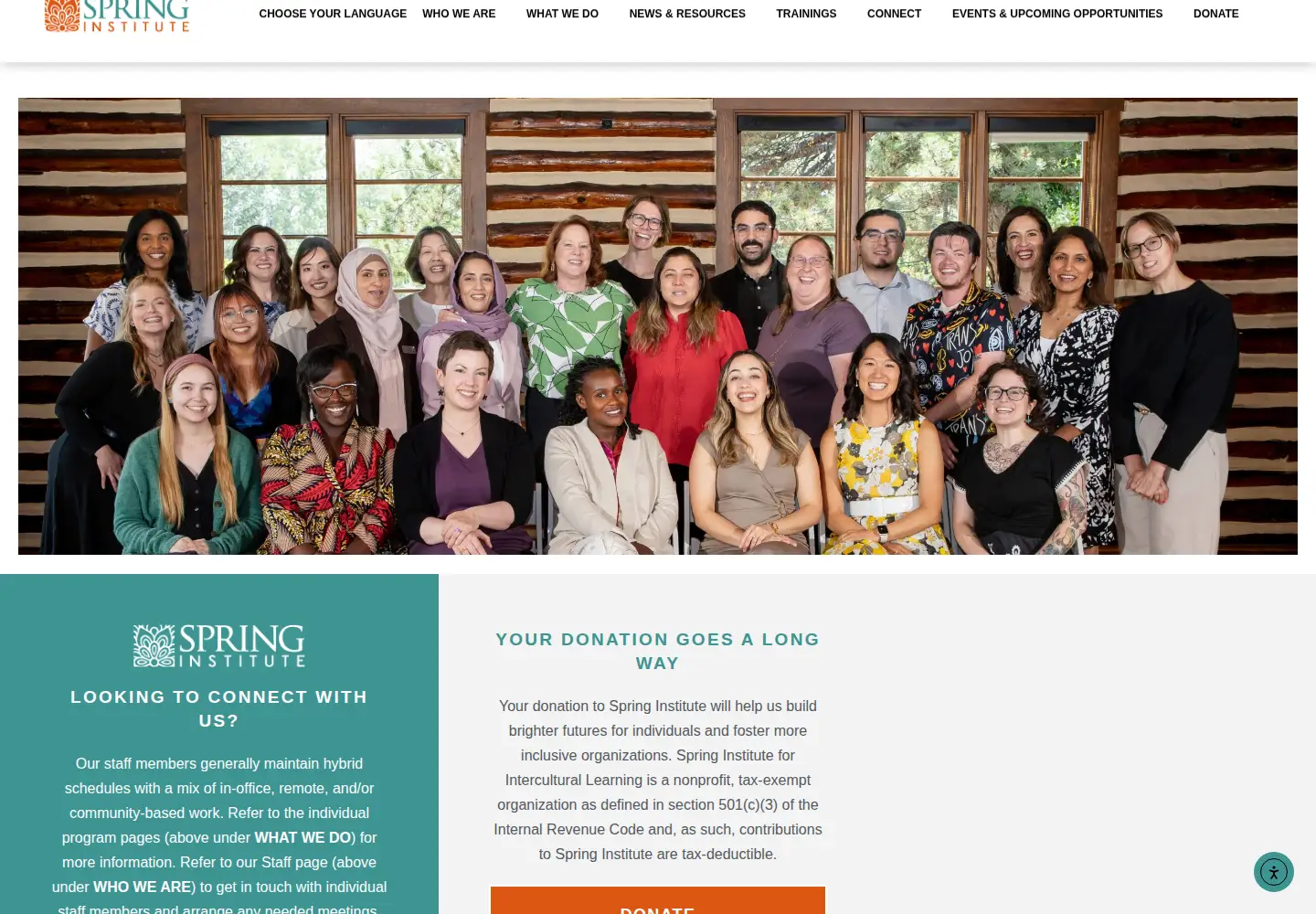 Screenshot of springinstitute.org