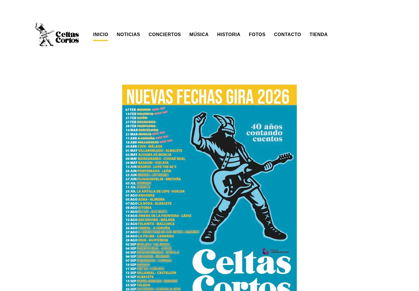 Screenshot of celtascortos.com