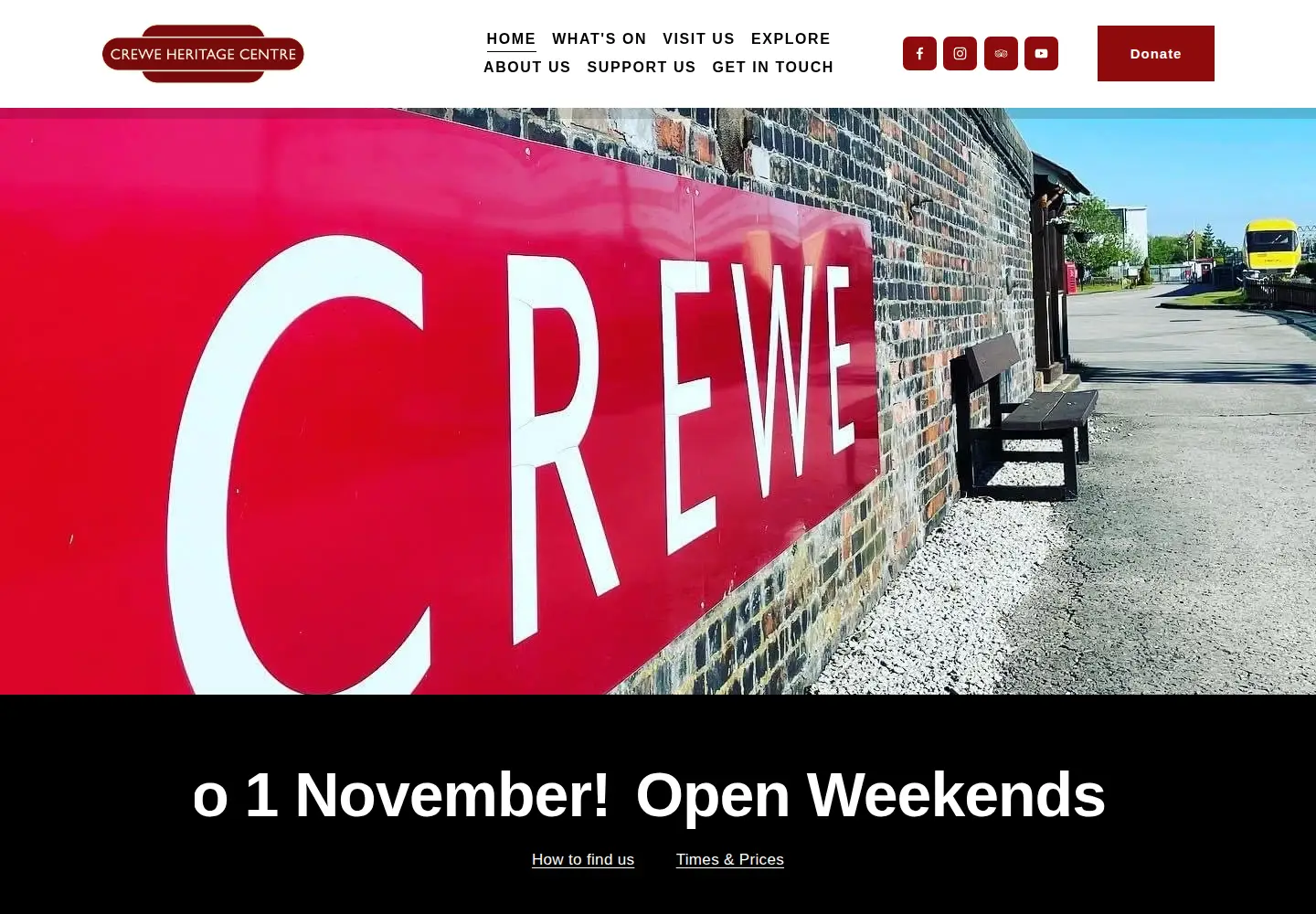 Screenshot of crewehc.co.uk