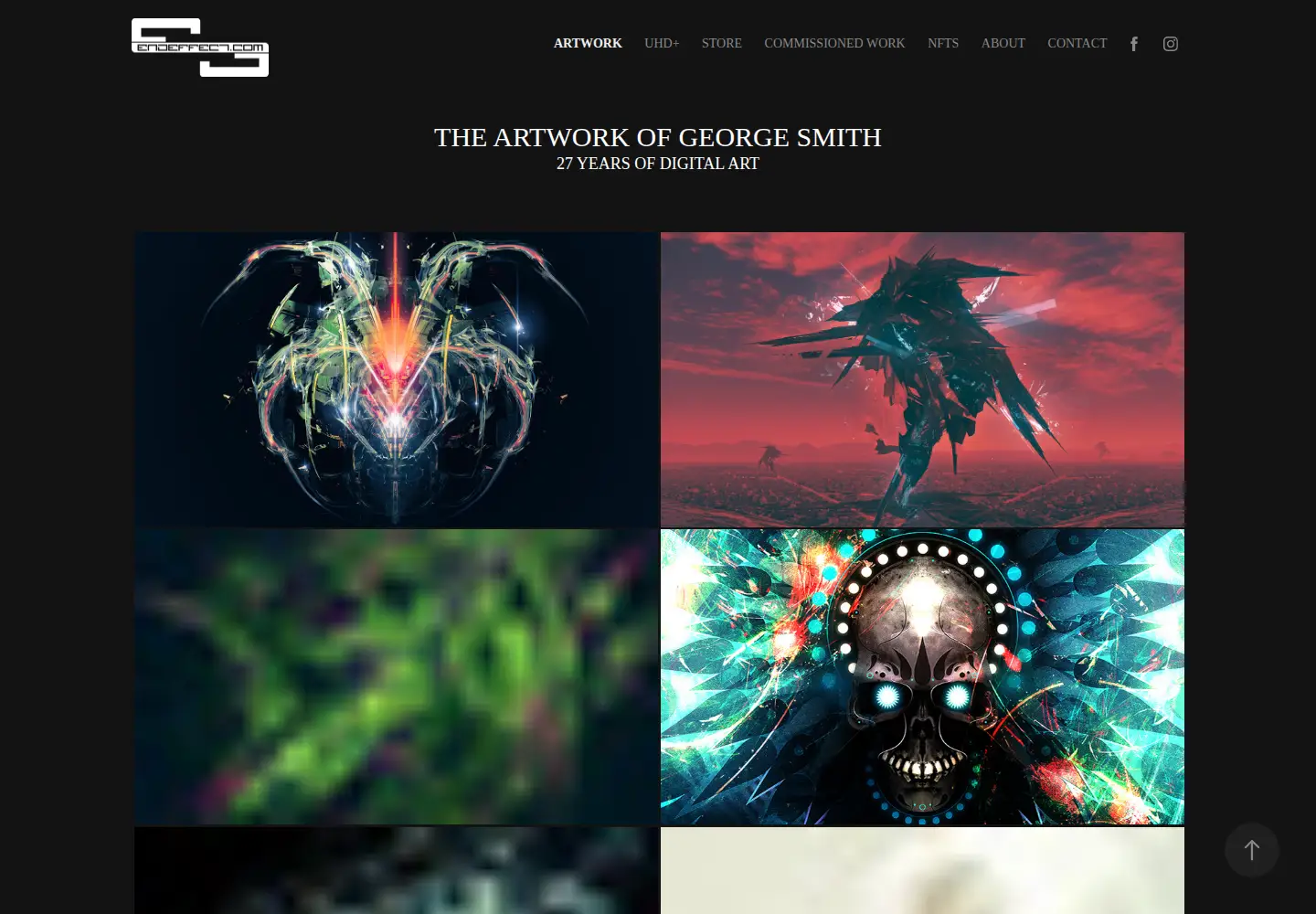 Screenshot of endeffect.com