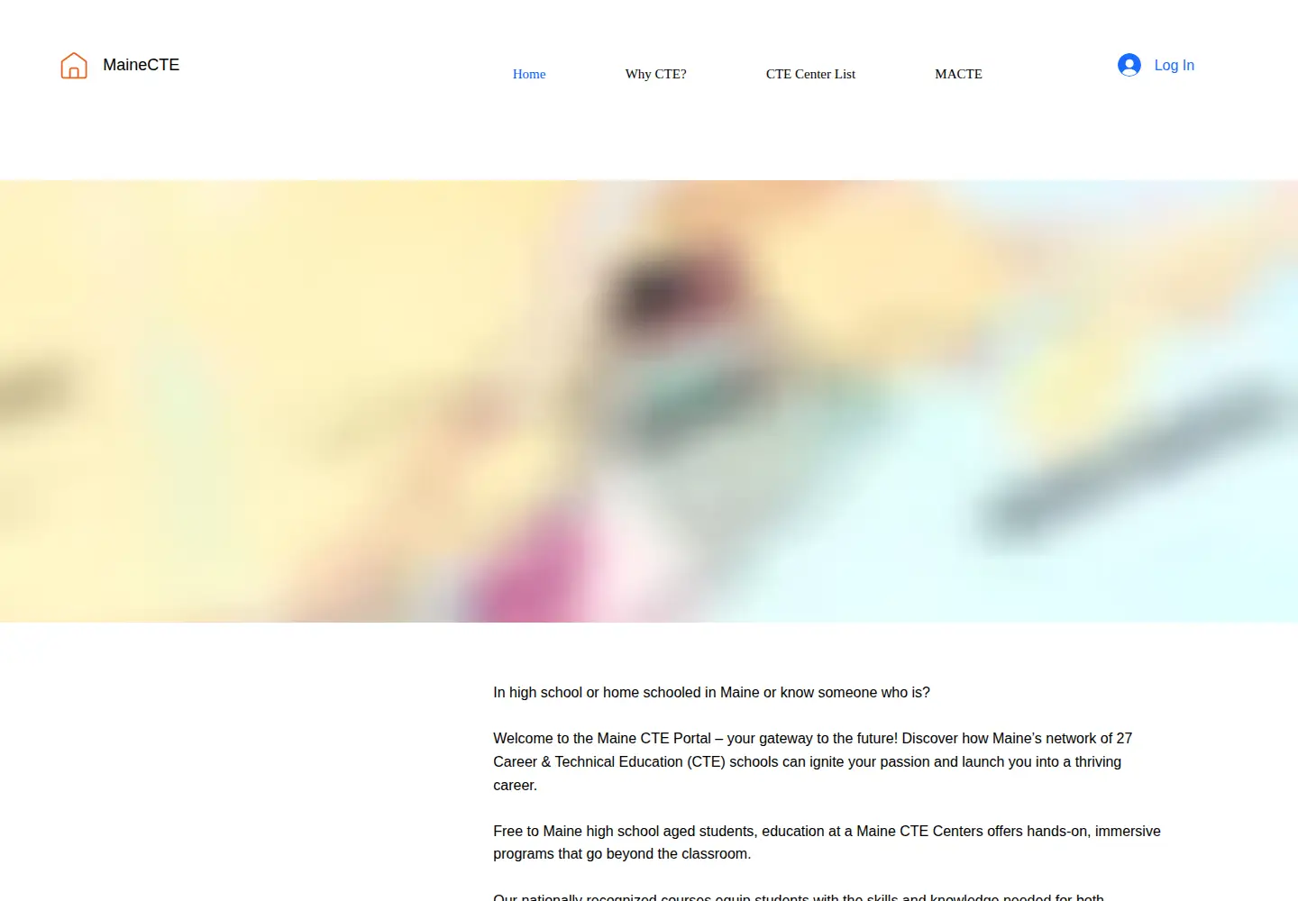 Screenshot of mainecte.org