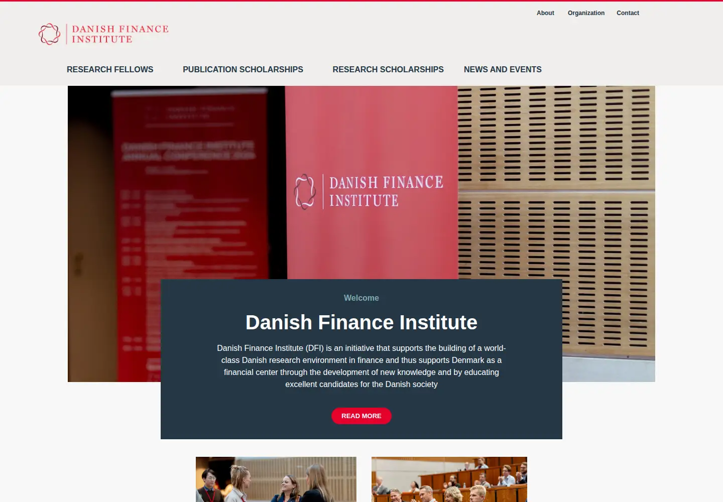Screenshot of danishfinanceinstitute.dk