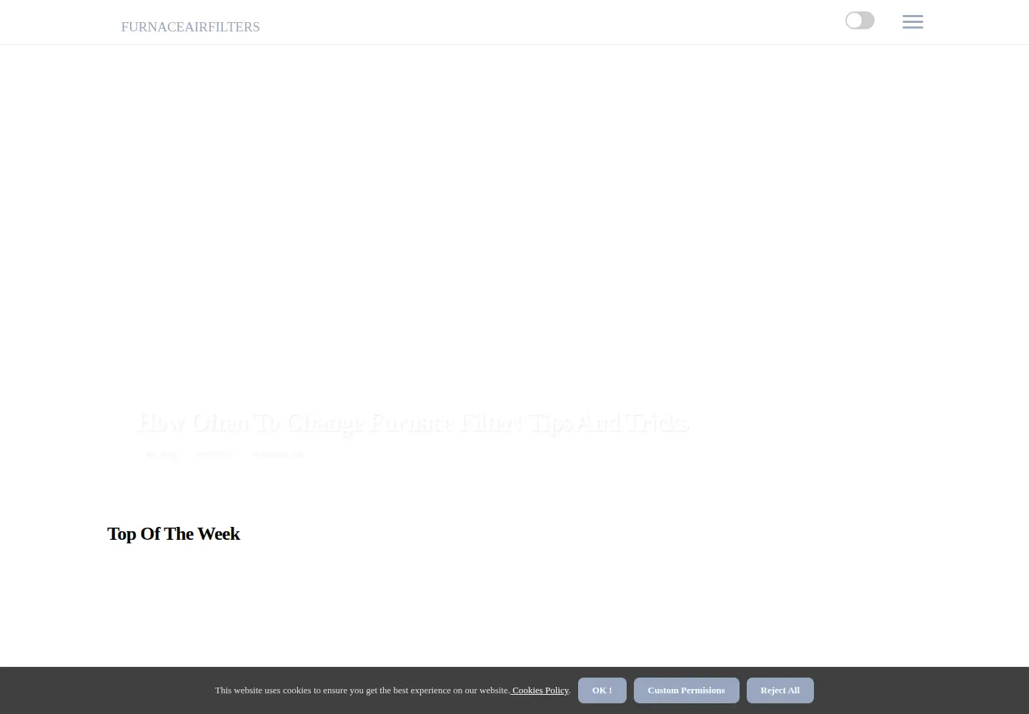 Screenshot of furnaceairfilters.net