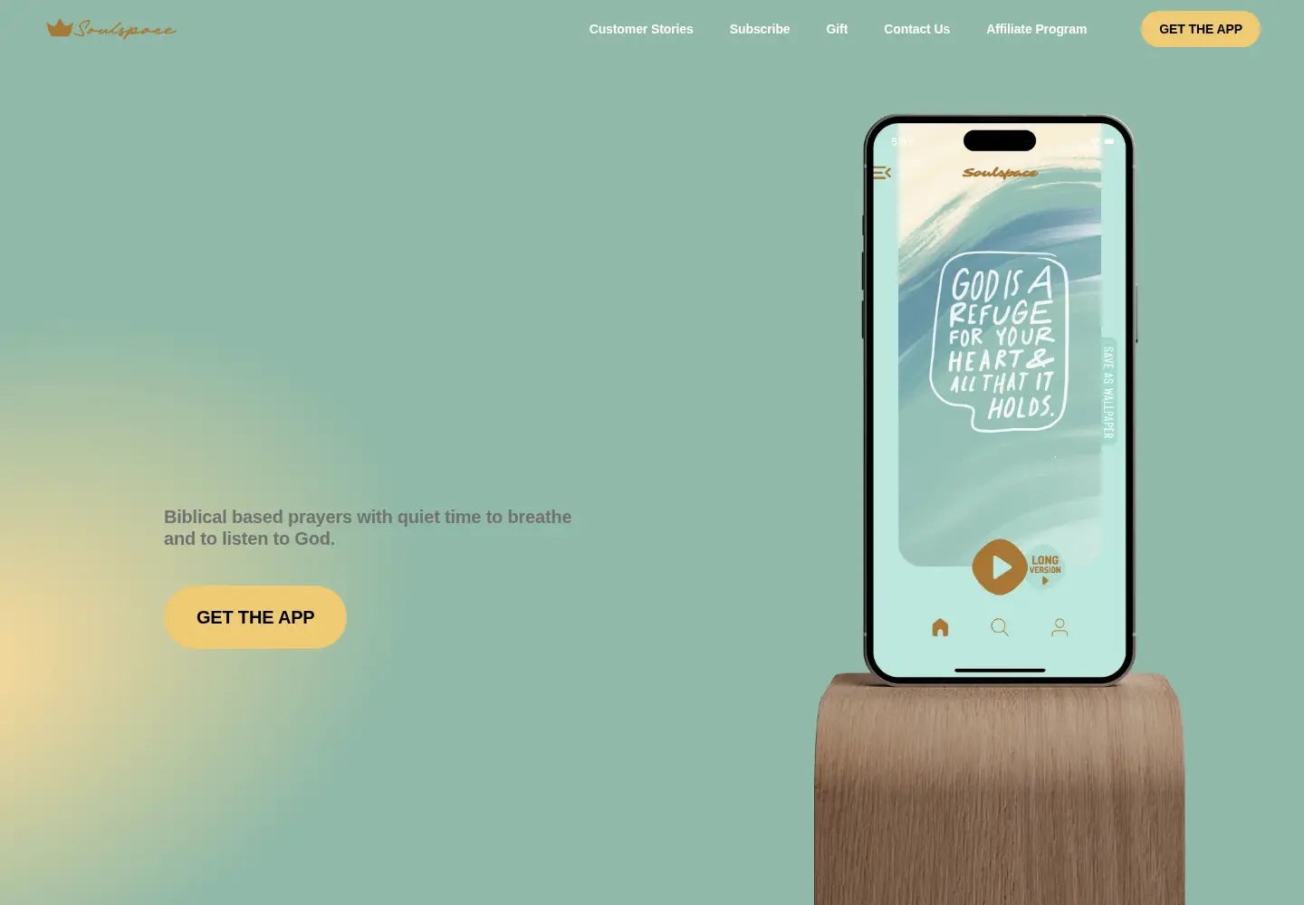 Screenshot of soulspace.co