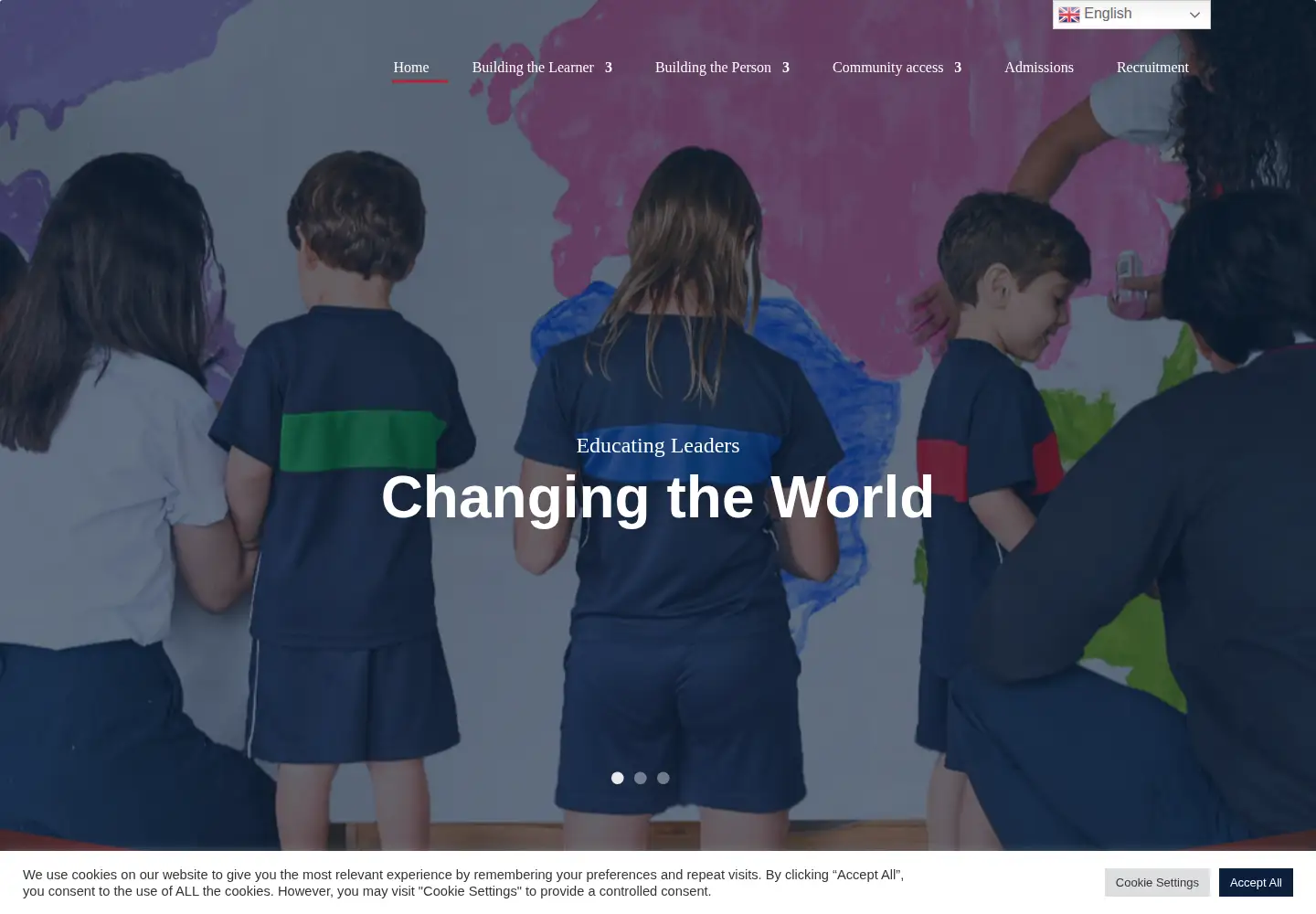 Screenshot of abc.edu.sv
