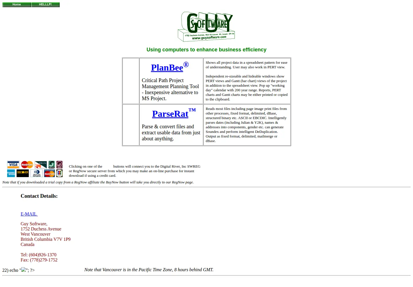 Screenshot of guysoftware.com
