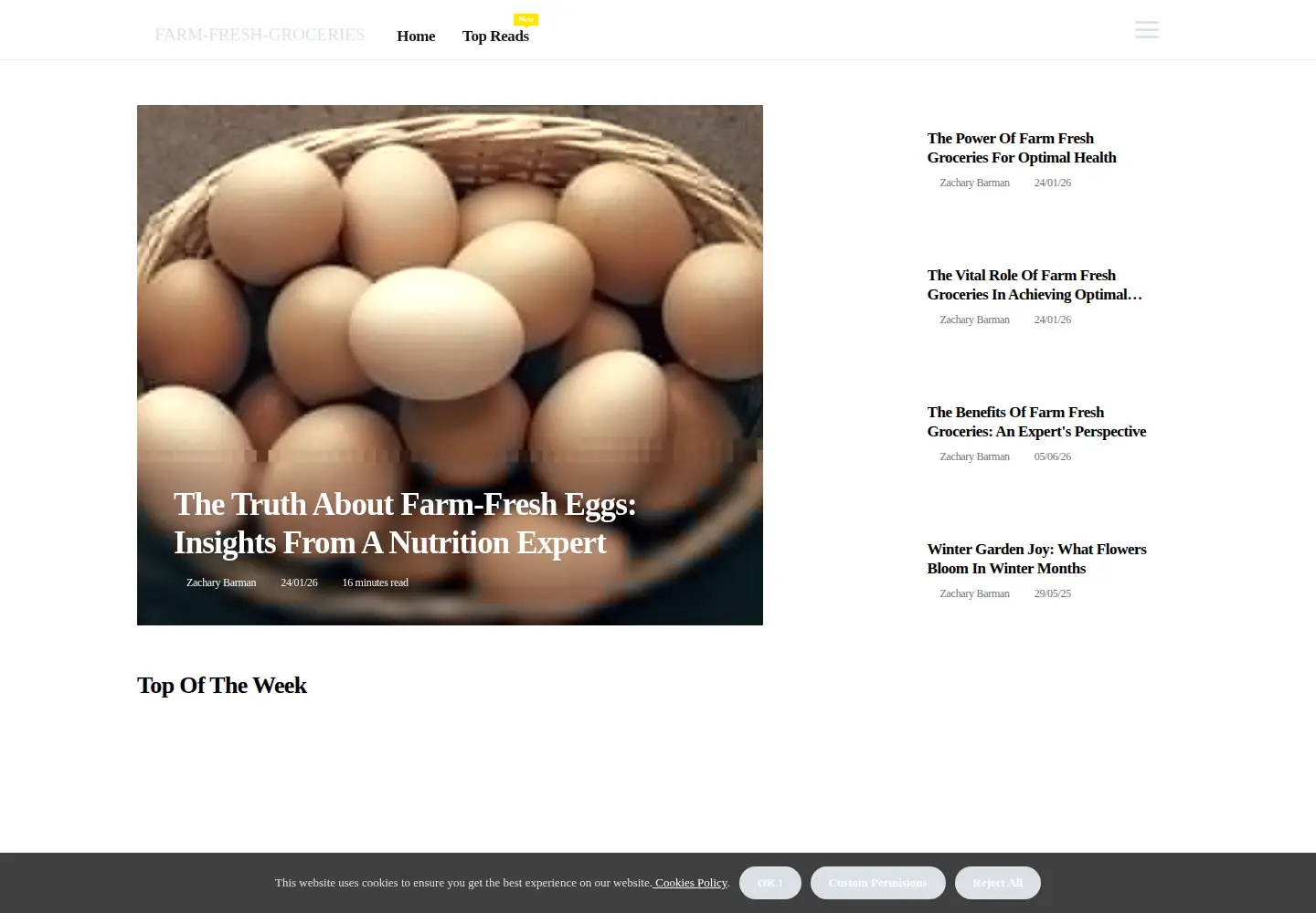 Screenshot of farm-fresh-groceries.com