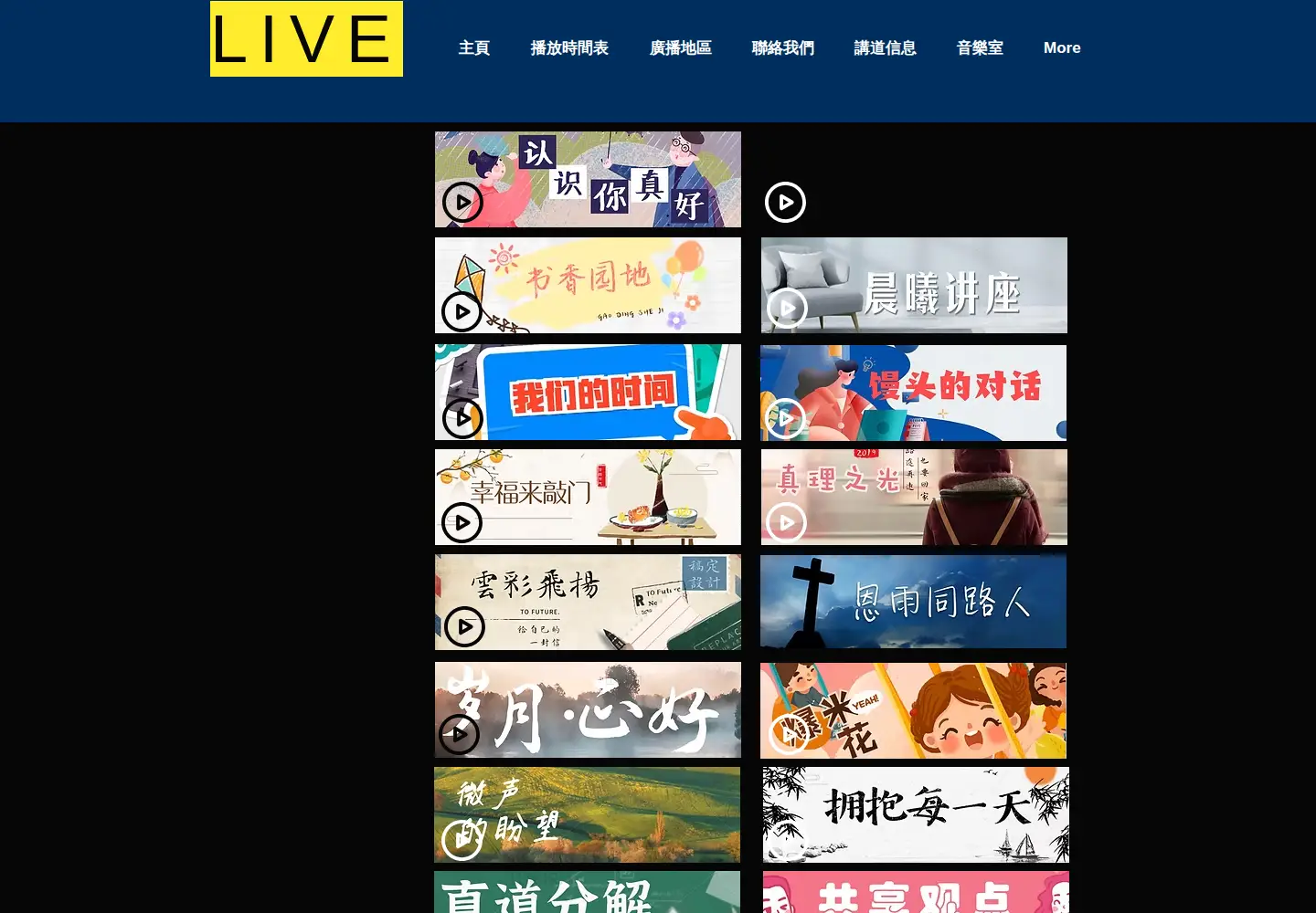 Screenshot of footprint.fm
