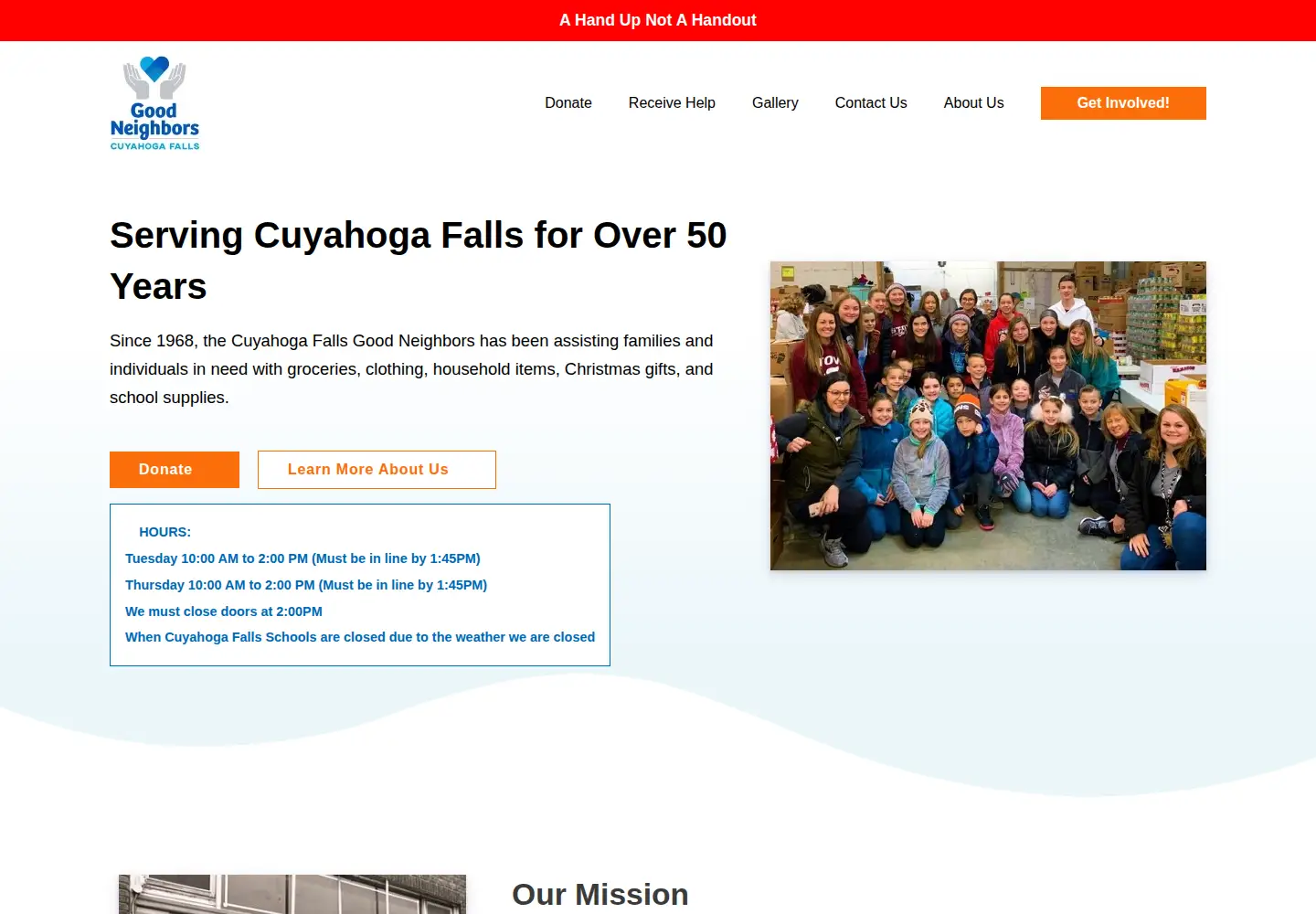 Screenshot of cfgoodneighbors.org