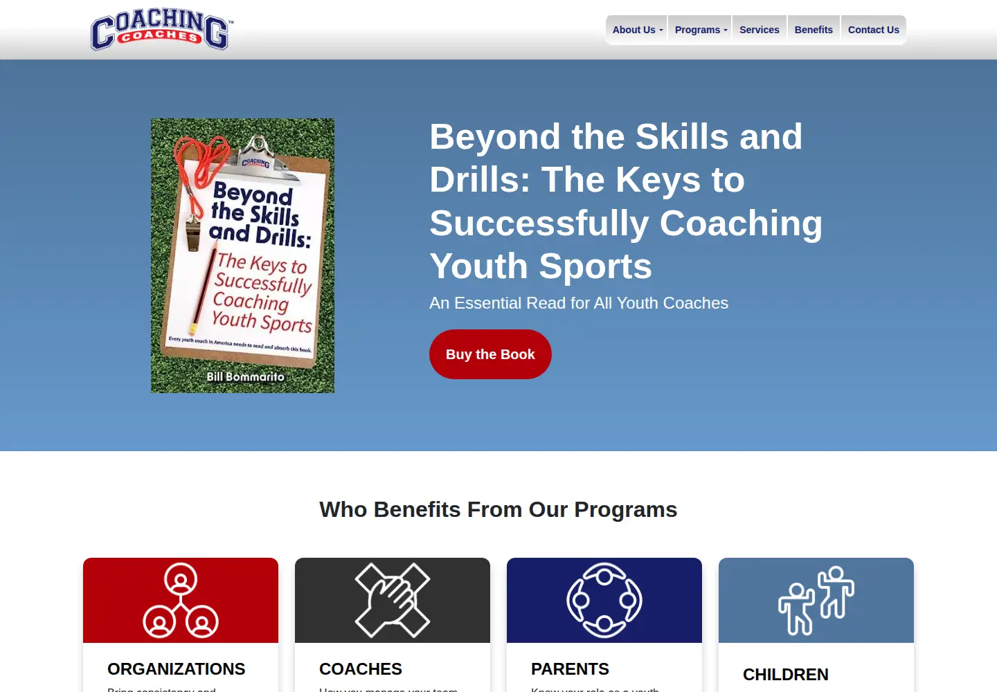 Screenshot of coaching-coaches.com