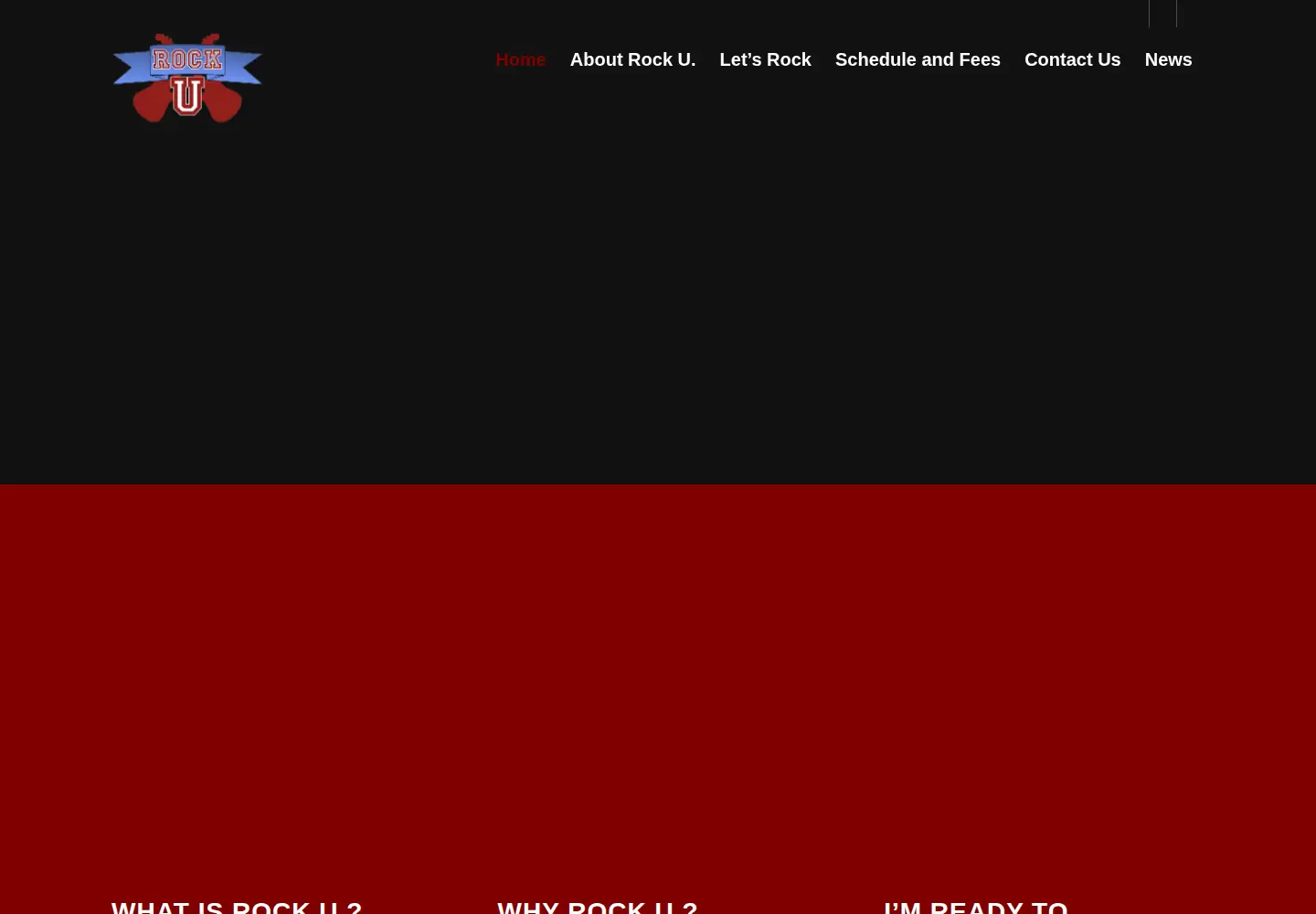 Screenshot of rock-u.fr