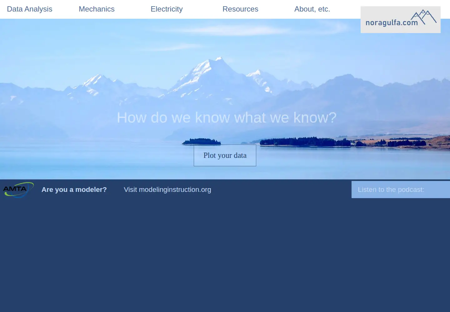 Screenshot of noragulfa.com